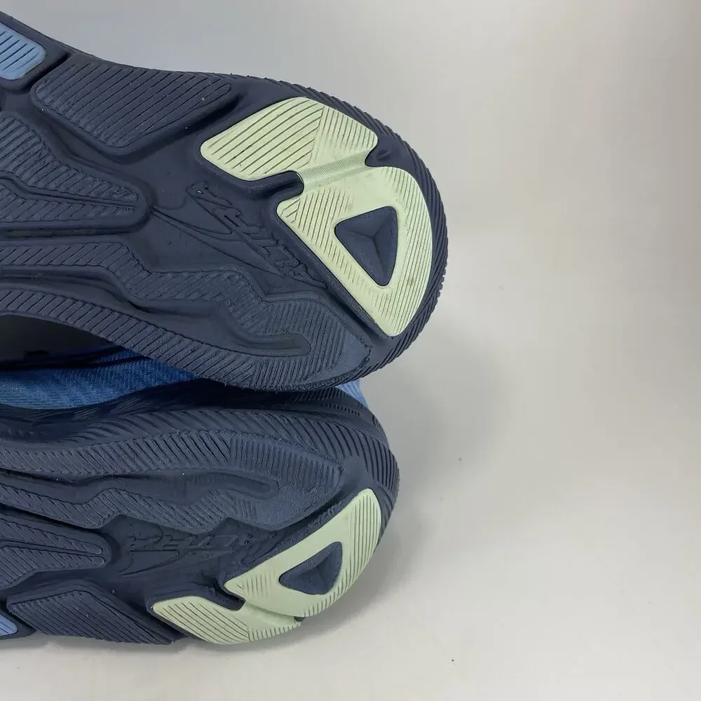 Altra Experience Flow Road Runners Blue Rocker Sole Womens Size 7 Knit